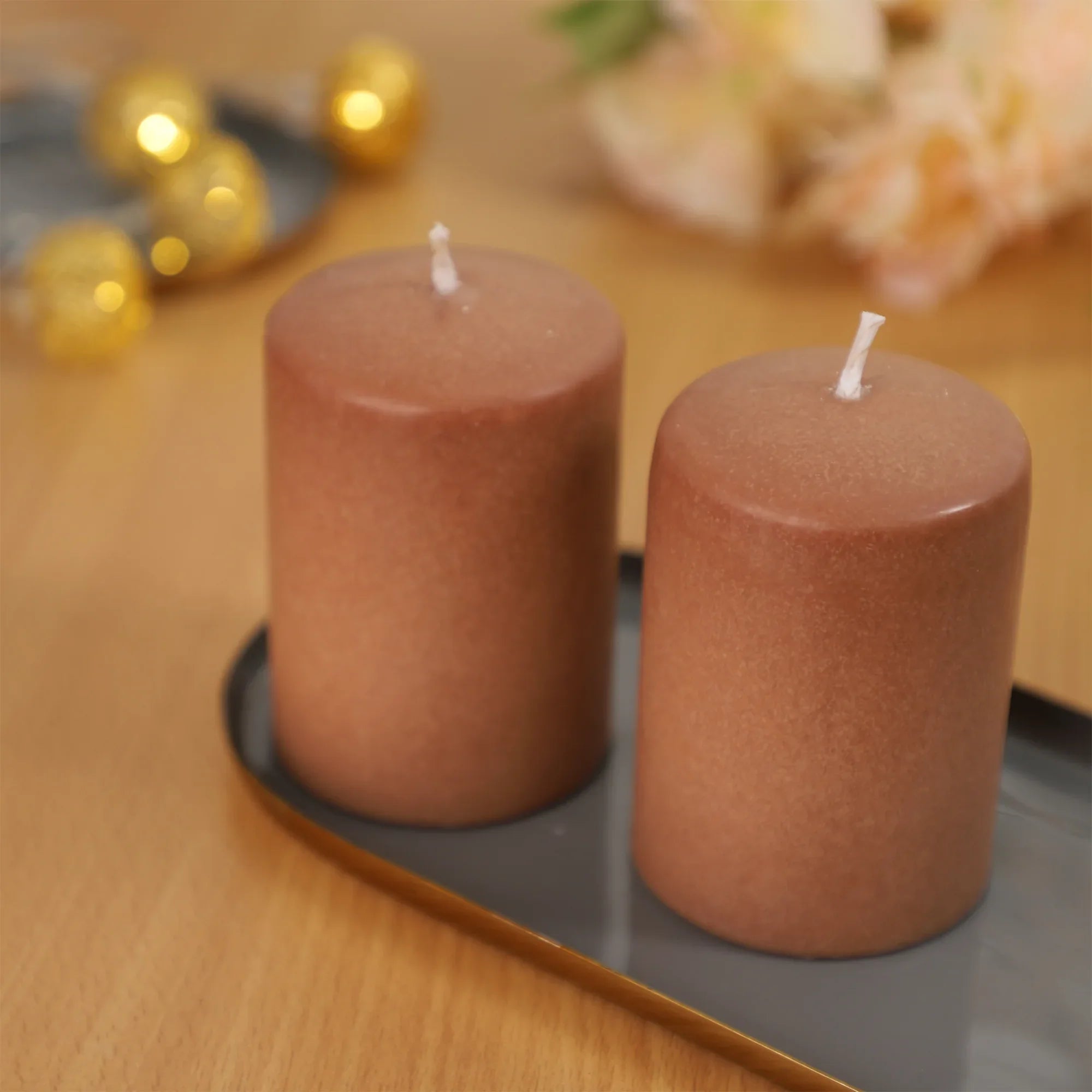 Pillar Candle Wax Candle Wax Set Of 2 in Ocean Dream Colour - HomeTown