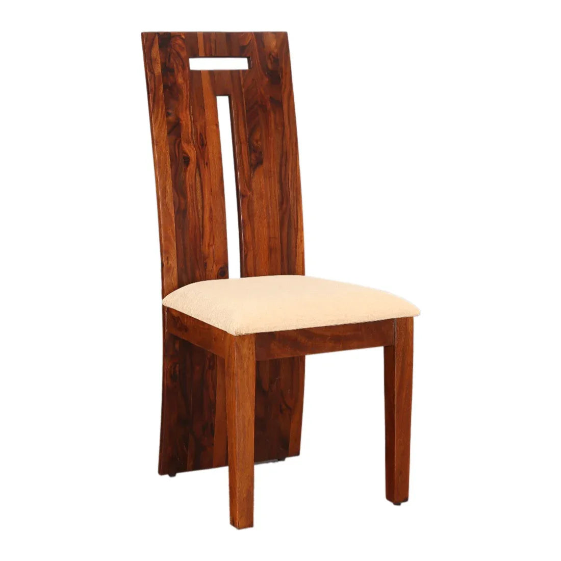 Austin Sheesham Wood(Rosewood) Dining Chair Set of 2 in Honey Colour - HomeTown