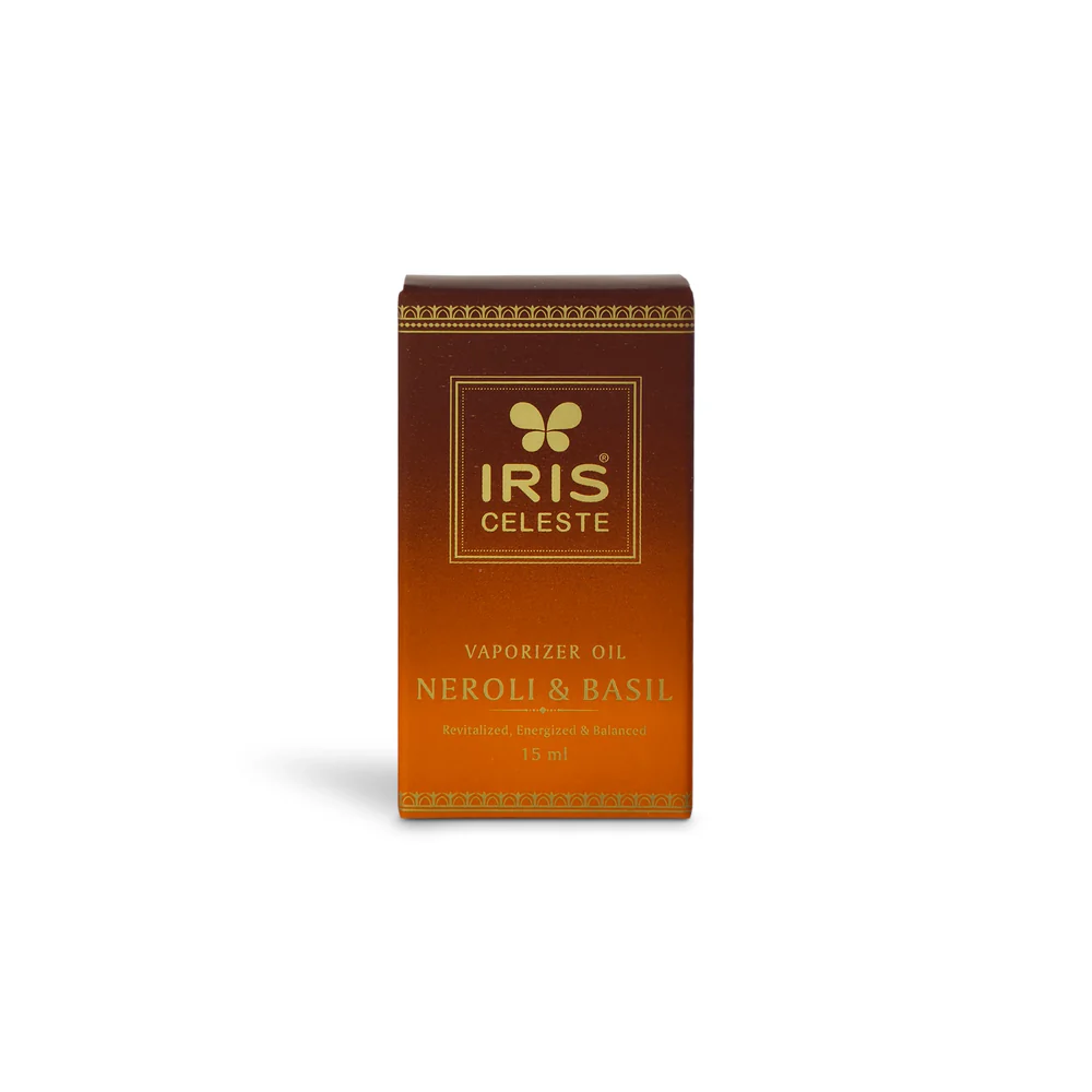 Iris Celeste Vaporizer Oil 15ml in Navy Blue - Essential Oil Vaporizer Refill