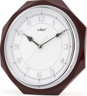 Wooden Wall Clock in White Rose Wood Colour by Kaiser - HomeTown