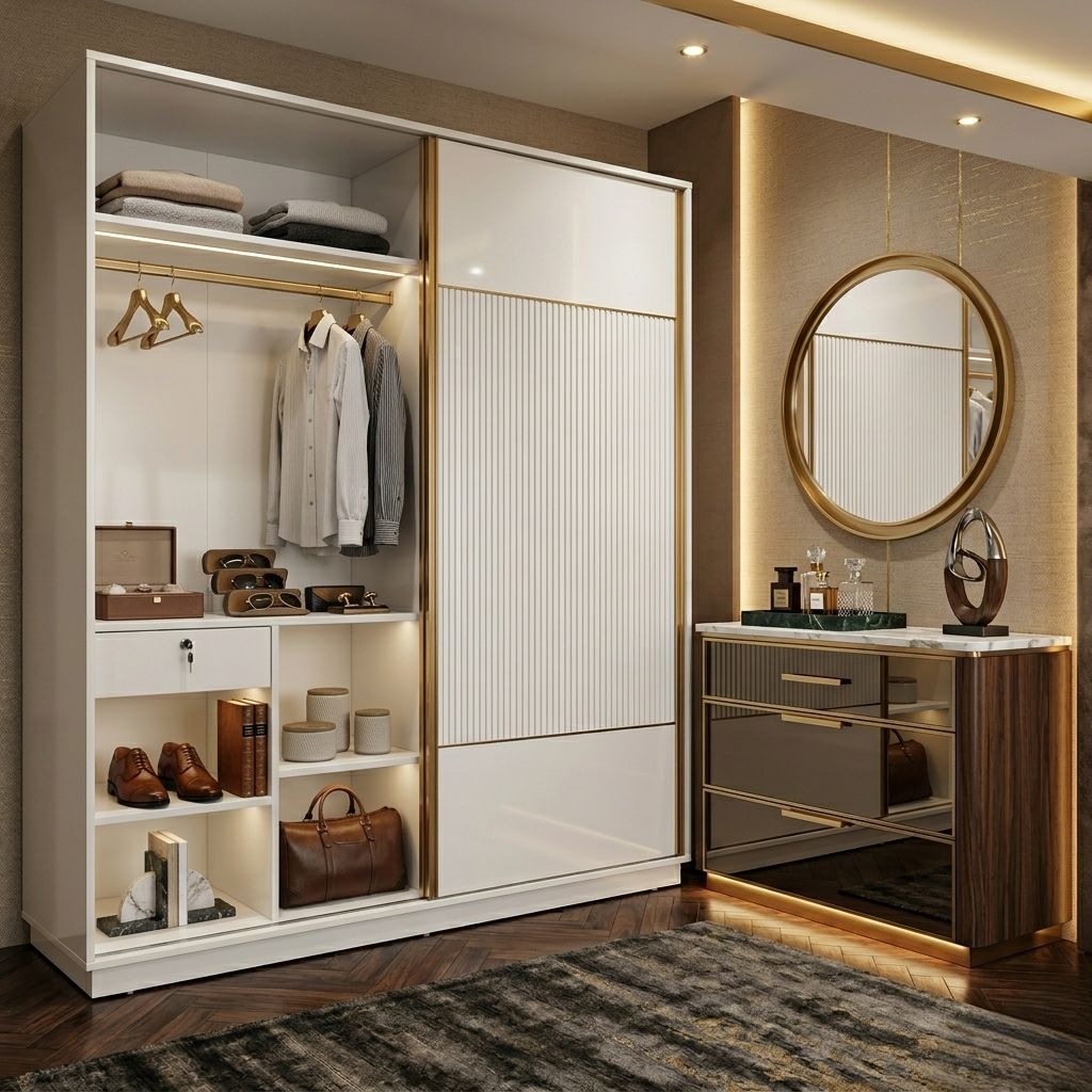 Snowcrest 2 Door Sliding Wardrobe