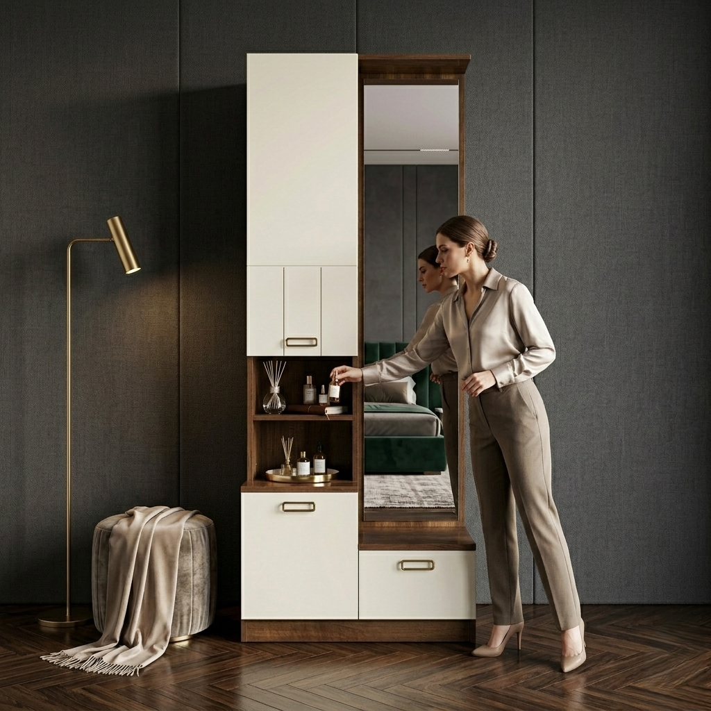 Nova Dresser with Full length Mirror