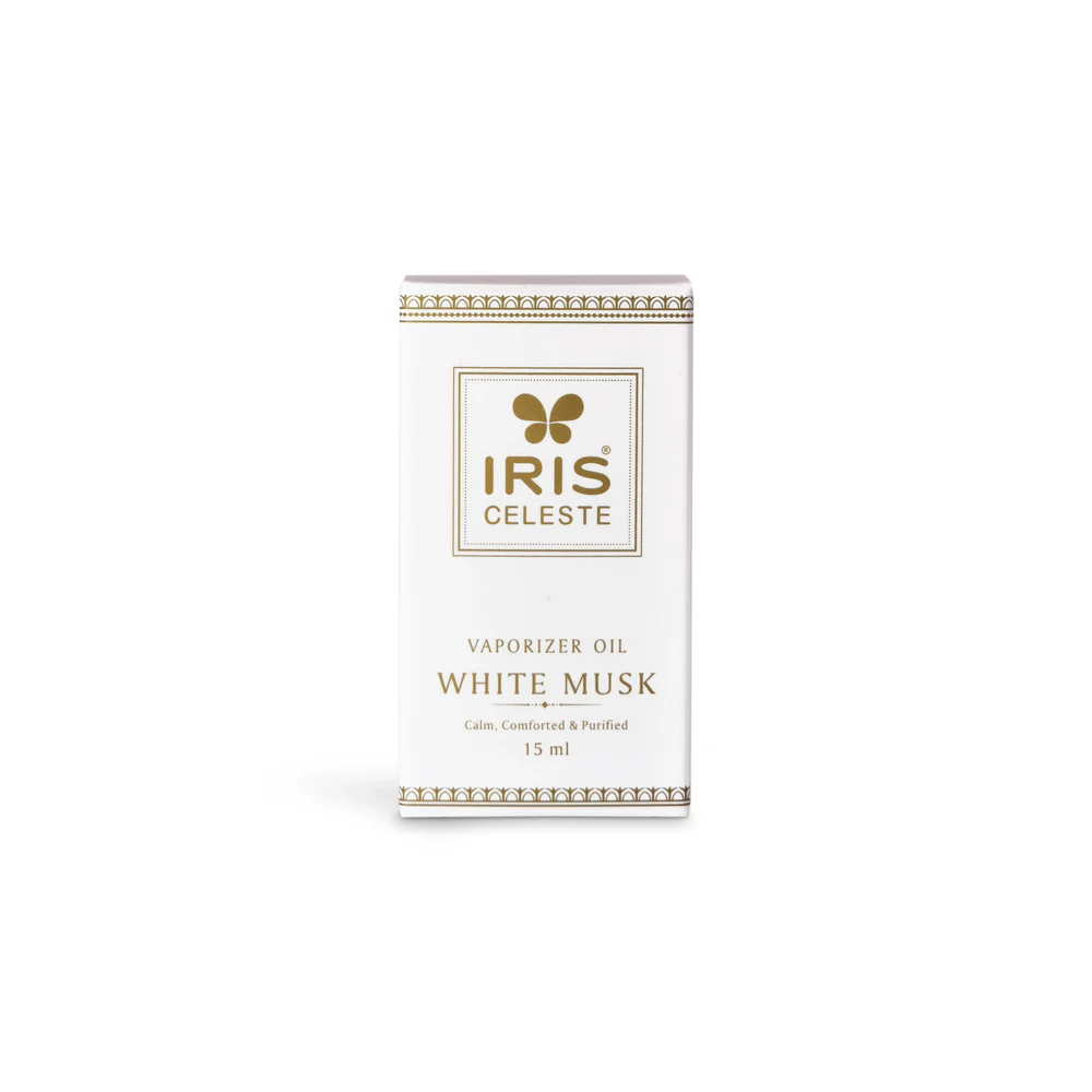 Iris Celeste Vaporizer Oil 15ml in Warm Musk - Essential Oil Vaporizer Refill