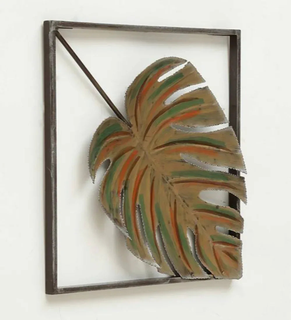 Wall Decor Metal Jabar Leave by Vedas - HomeTown
