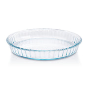 Borosil Fluted Glass Baking Dish 1.2 Litre