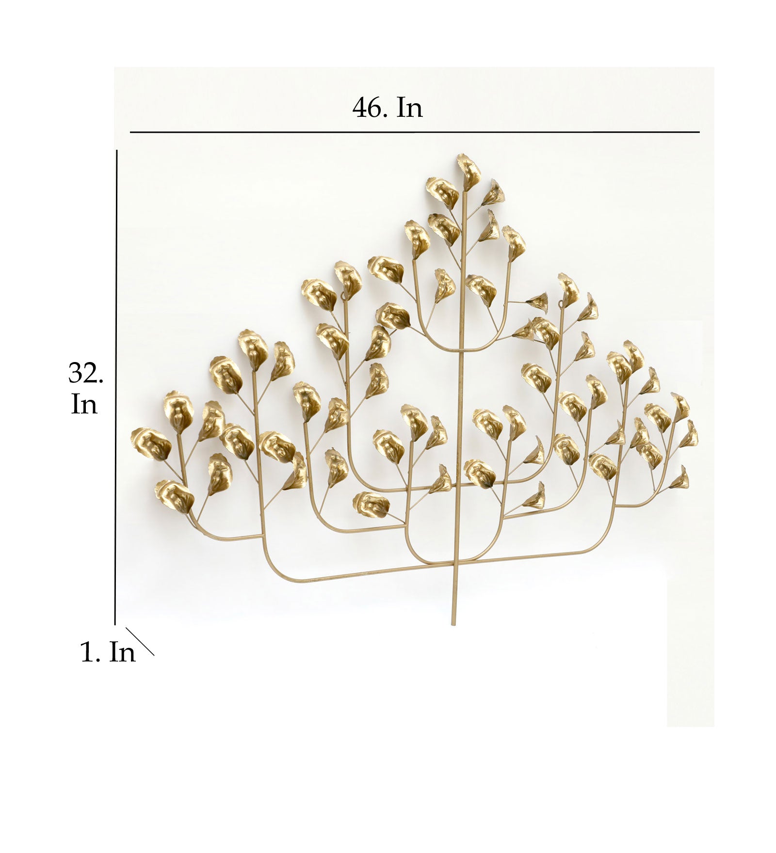 Vedas W-Dream Golden Tree Wall Decor