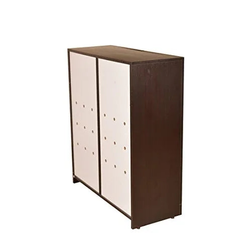 Monza Engineered Wood Shoe Rack in Wenge Colour - HomeTown