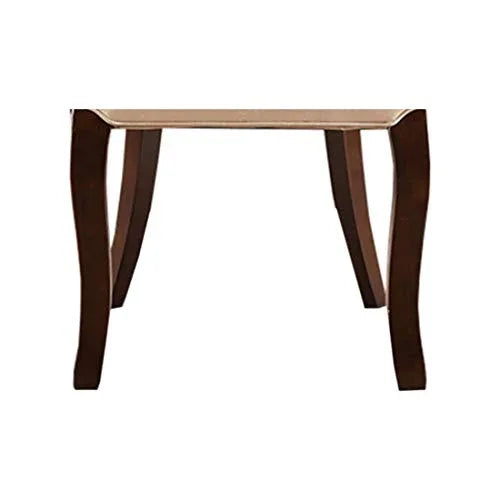 Alexandria Marble Top 6 Seater Dining Set in Beige Colour - HomeTown