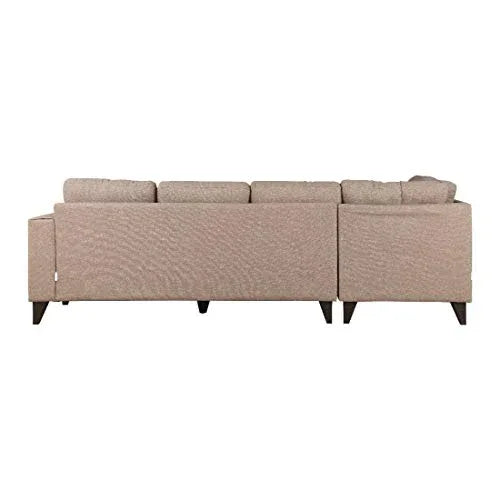 Garcia Fabric 5 Seater Sofa with Right Hand Side Lounger - HomeTown
