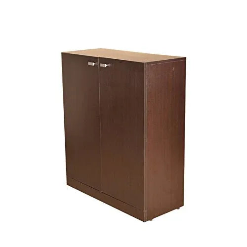 Monza Engineered Wood Shoe Rack in Wenge Colour - HomeTown