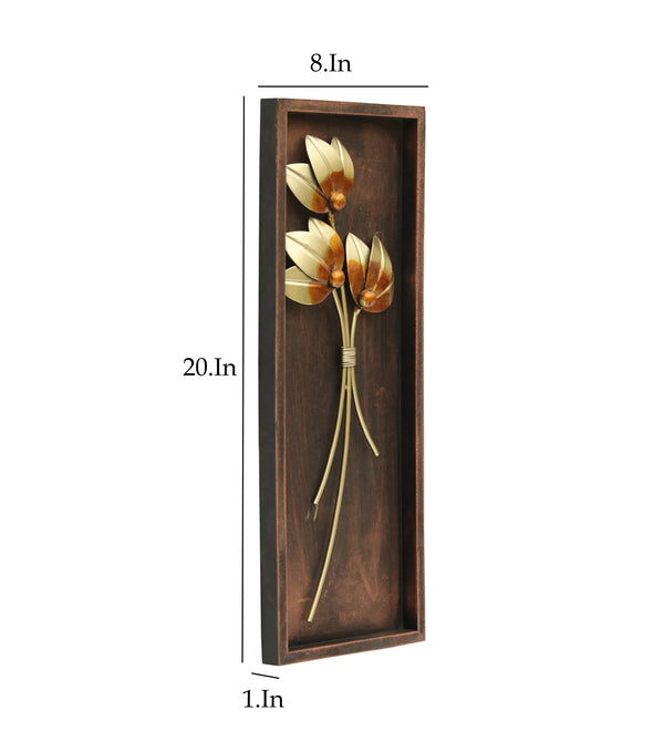 Vedas W Jane Leaf Wall Decor dimensions