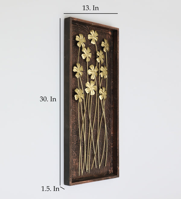 Vedas W Kane Flower Wall Decor dimensions