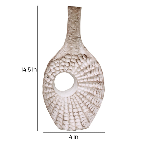 De Massion Seashell Serenity Vase - Dirty Pink Large dimensions
