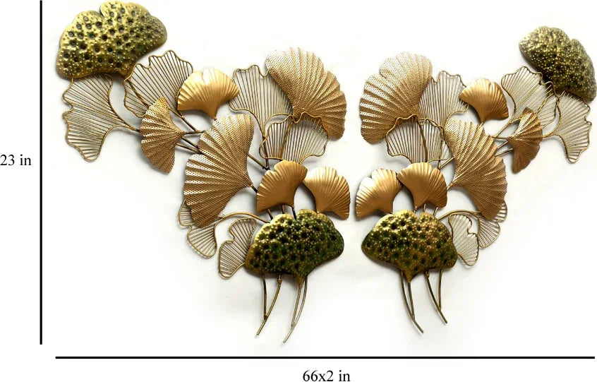 Wall Decor Metal Luv Ginko Left & Right by Vedas - HomeTown