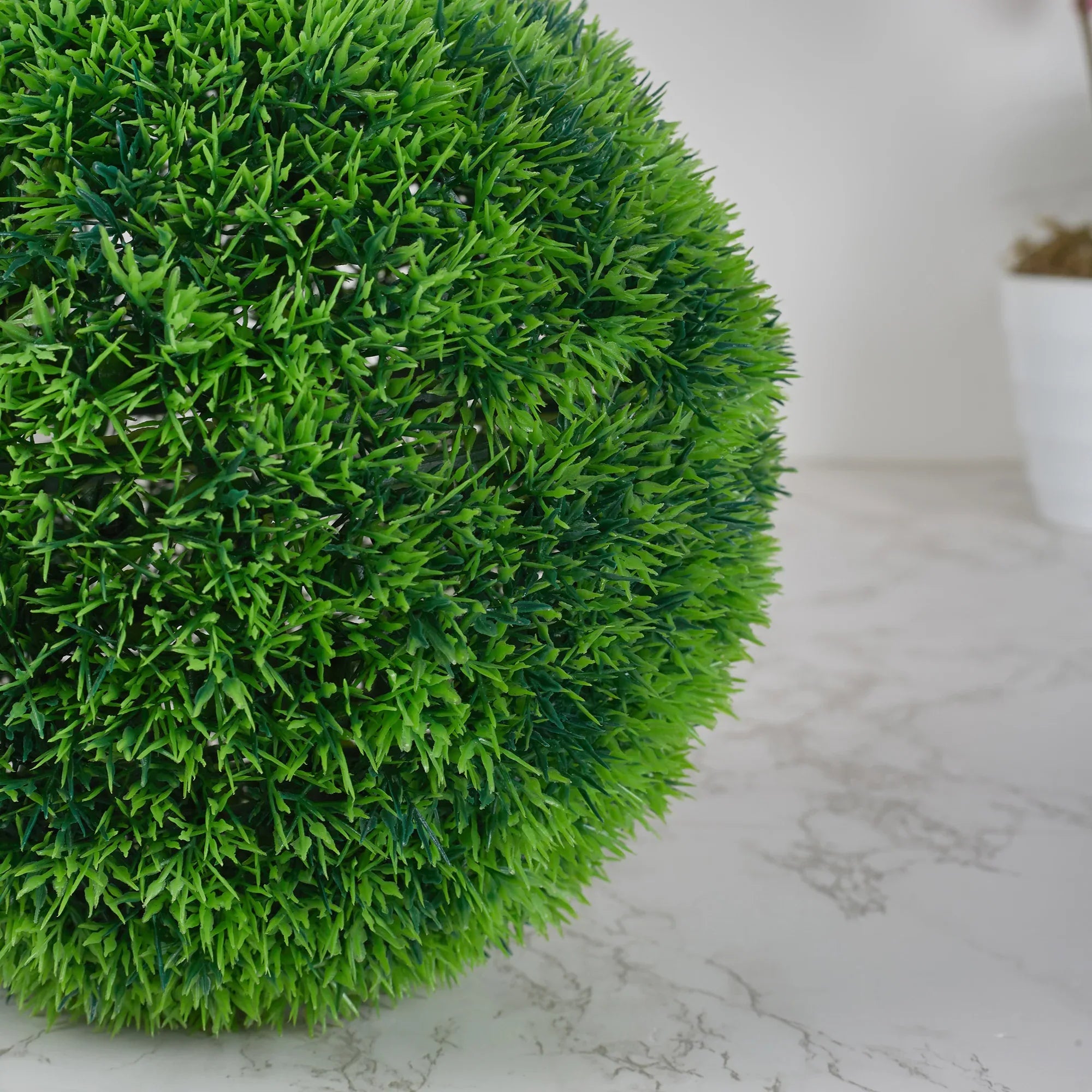 Ilana Artificial Grass Decorative Ball Dia 28Cm in Green Colour - HomeTown