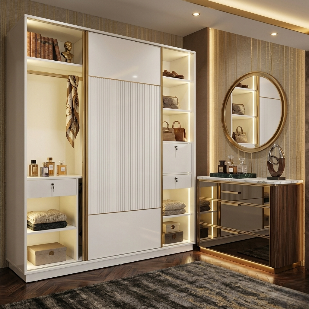 Snowcrest 2 Door Sliding Wardrobe