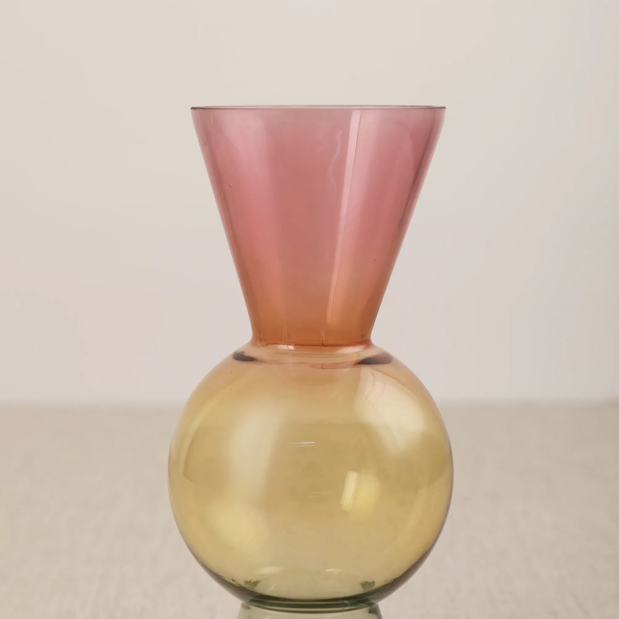 Monique Pop Glass Vase 20Cm in Multi Colour - HomeTown