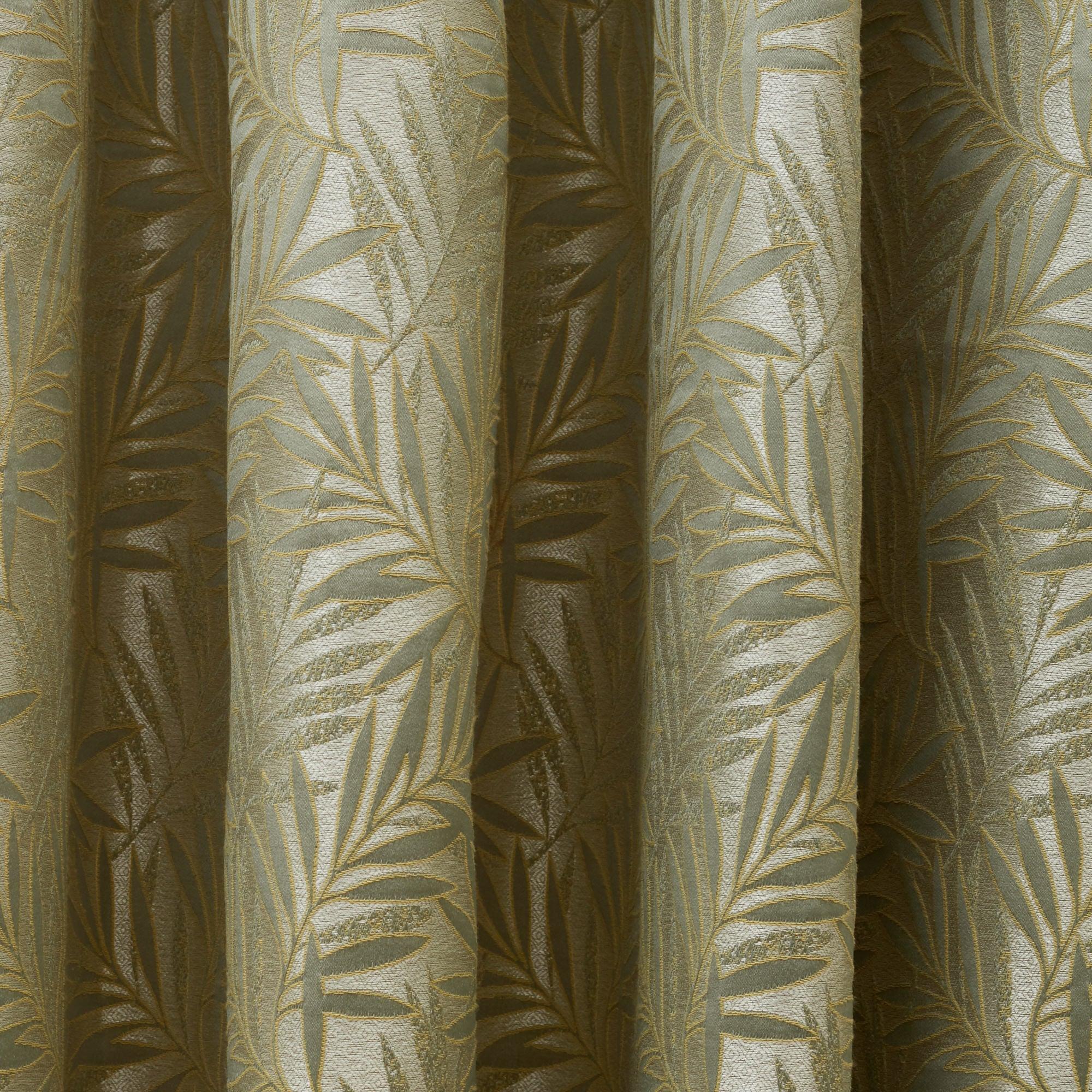 Amour Set of 2 Jacquard Dim Out Door Curtains 7 Feet in Turq Colour - HomeTown