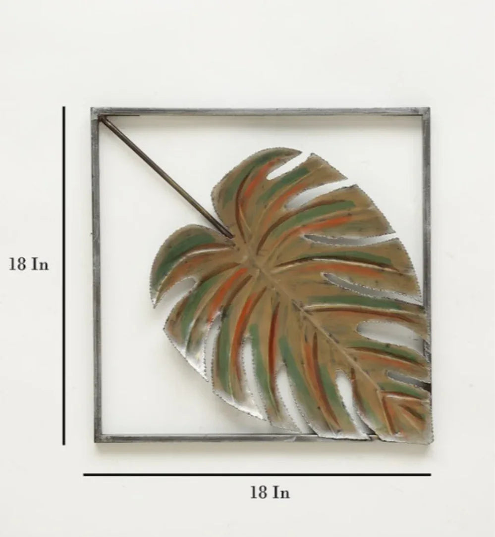 Wall Decor Metal Jabar Leave by Vedas - HomeTown