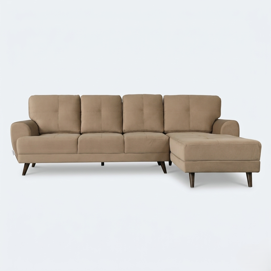 RIGA LYRA FAB LOUNGER LARGE BROWN LH