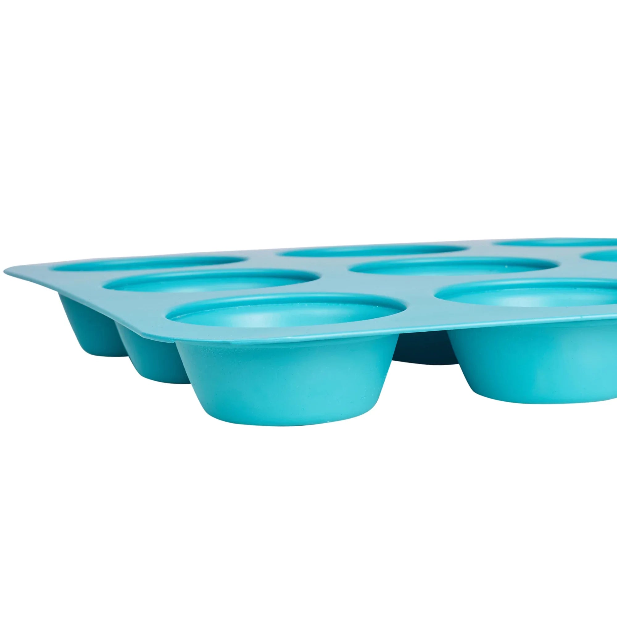 Bakelicious Aluminium 9 Cavity Muffin Tray in Teal Colour - HomeTown