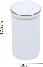 Avril Bone China Pepper Shaker in White Colour - HomeTown