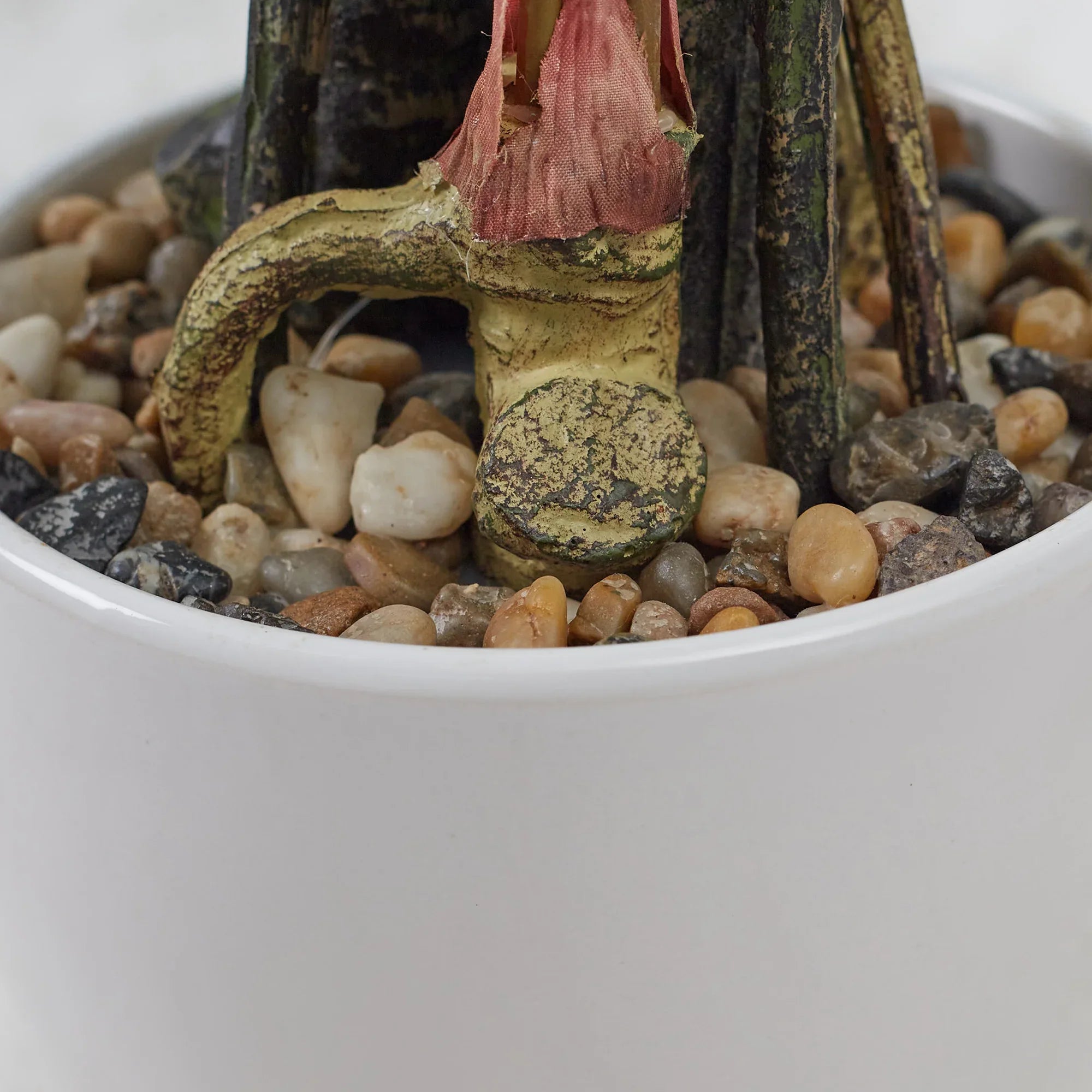 Ilana Faux Philodendron Ceramic Potted Plant 56 Cm in Green Colour - HomeTown