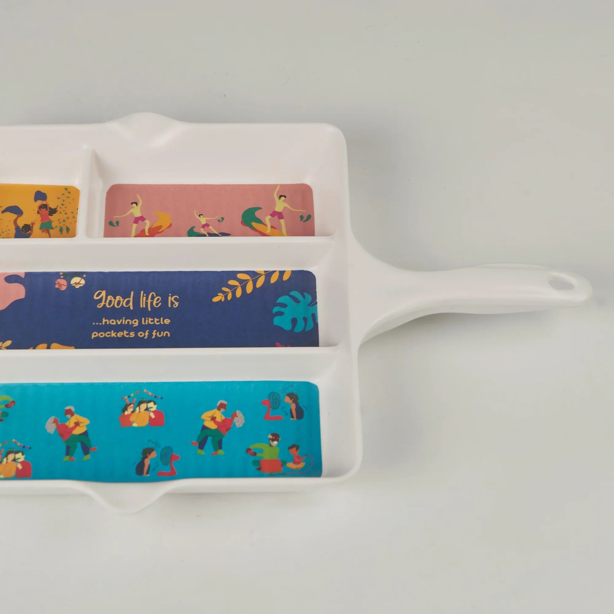 Good Life Melamine Skillet Serving Platter in Multi Colour - HomeTown