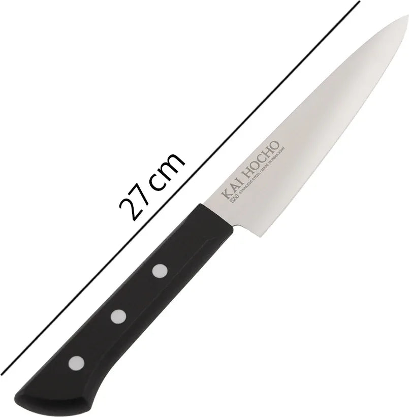 Kitchen Stainless steel Knife in Black Colour - HomeTown