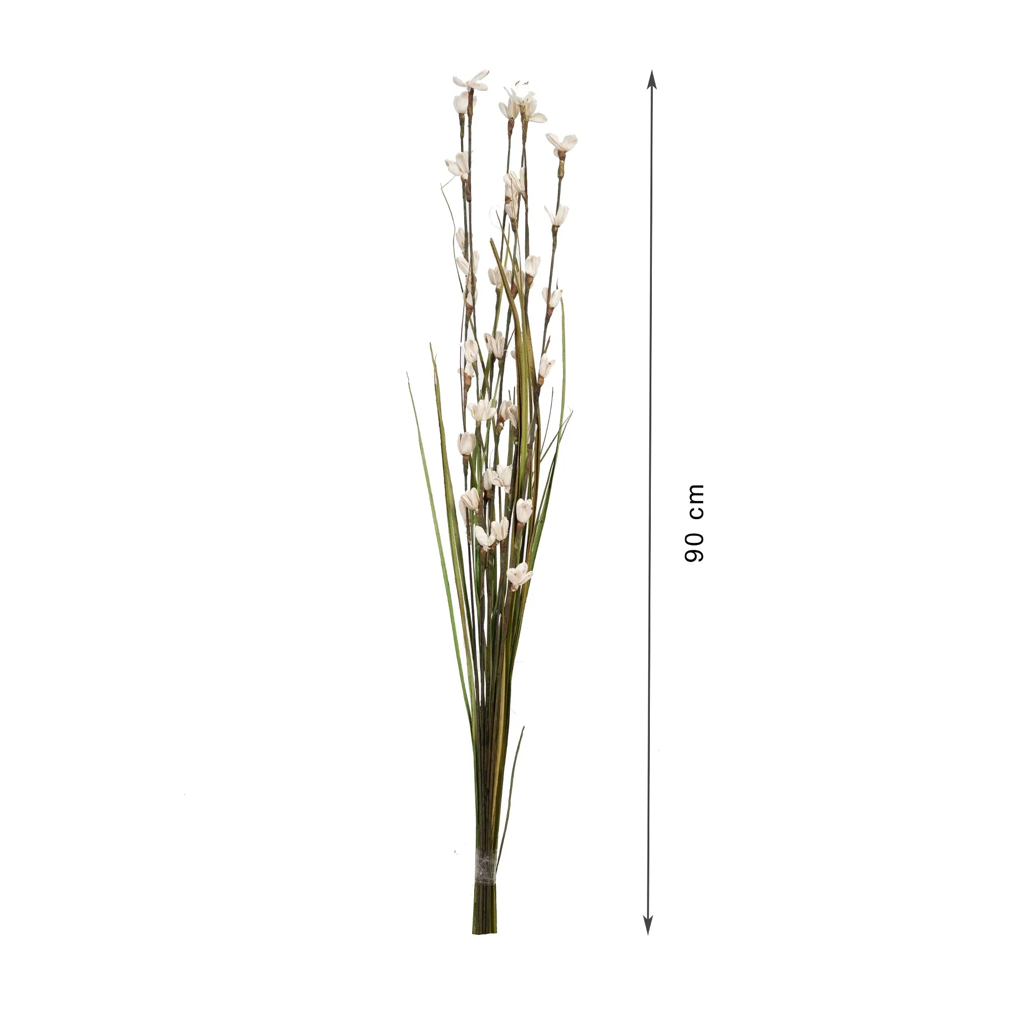 Fleur Dried Flower Stick 90Cm in White Colour - HomeTown