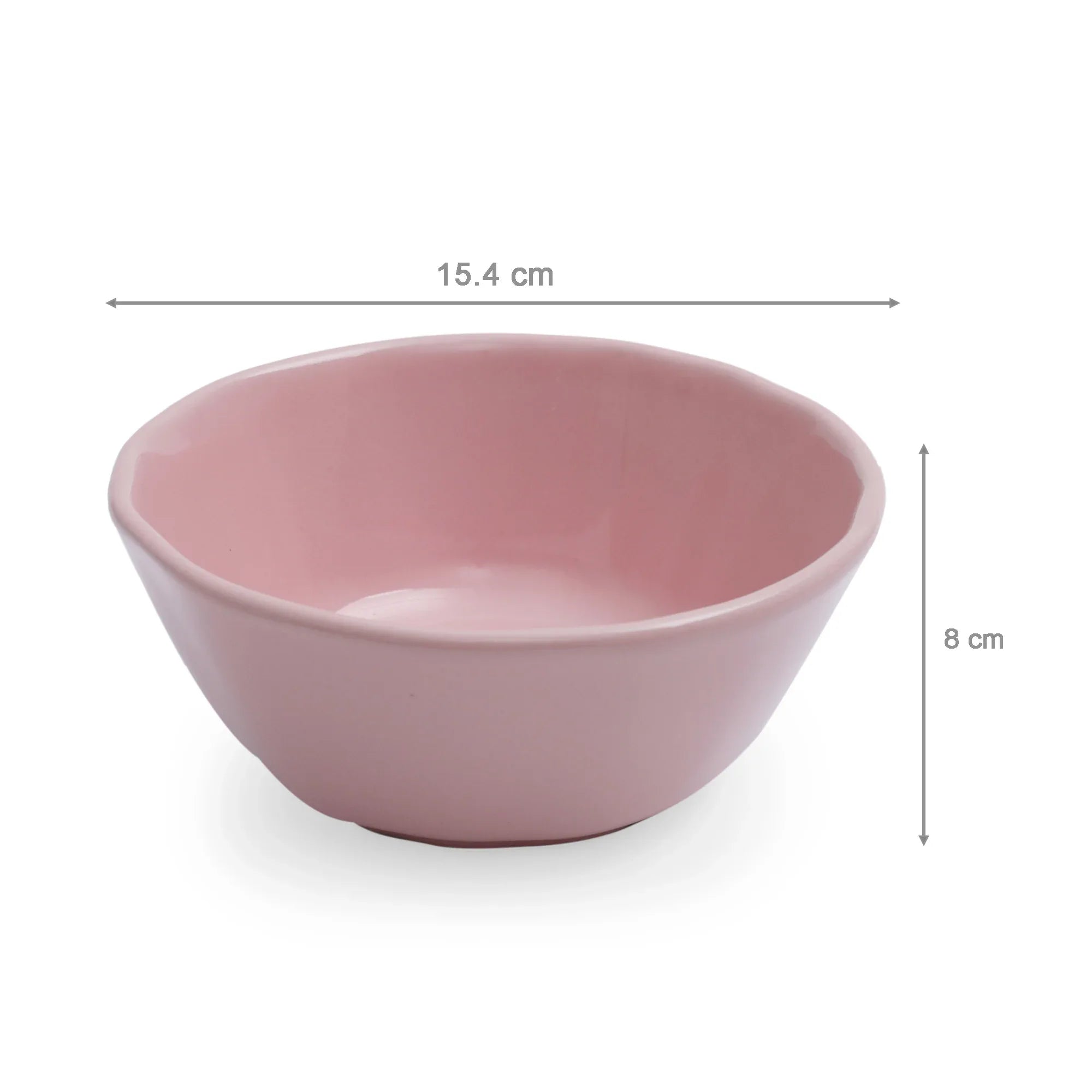 Palette Ceramic Cereal Bowl in Pink Colour - HomeTown