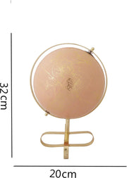 Rover Metal Globe 8 Inch in Blush-Gold Colour - HomeTown