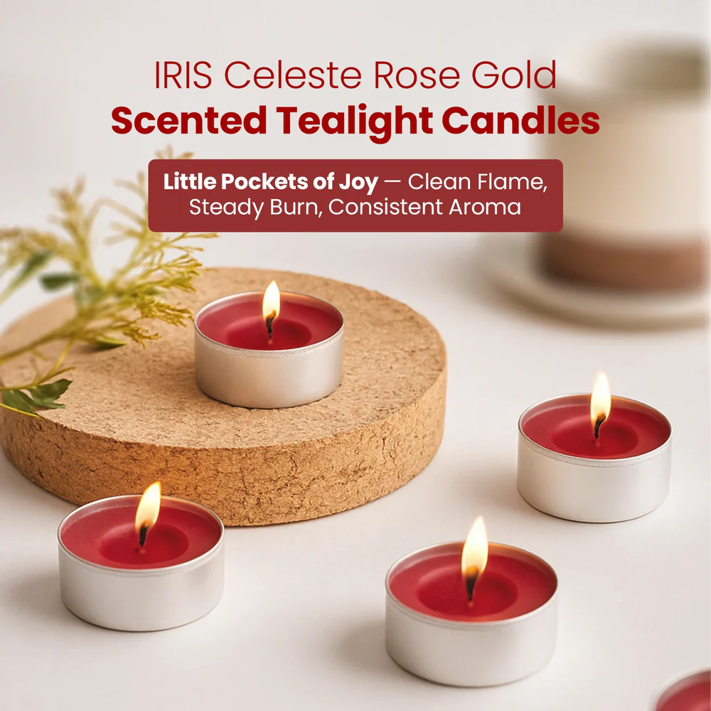 IRIS CELESTE FRGRNC TEALIGHT ICAC09015RG