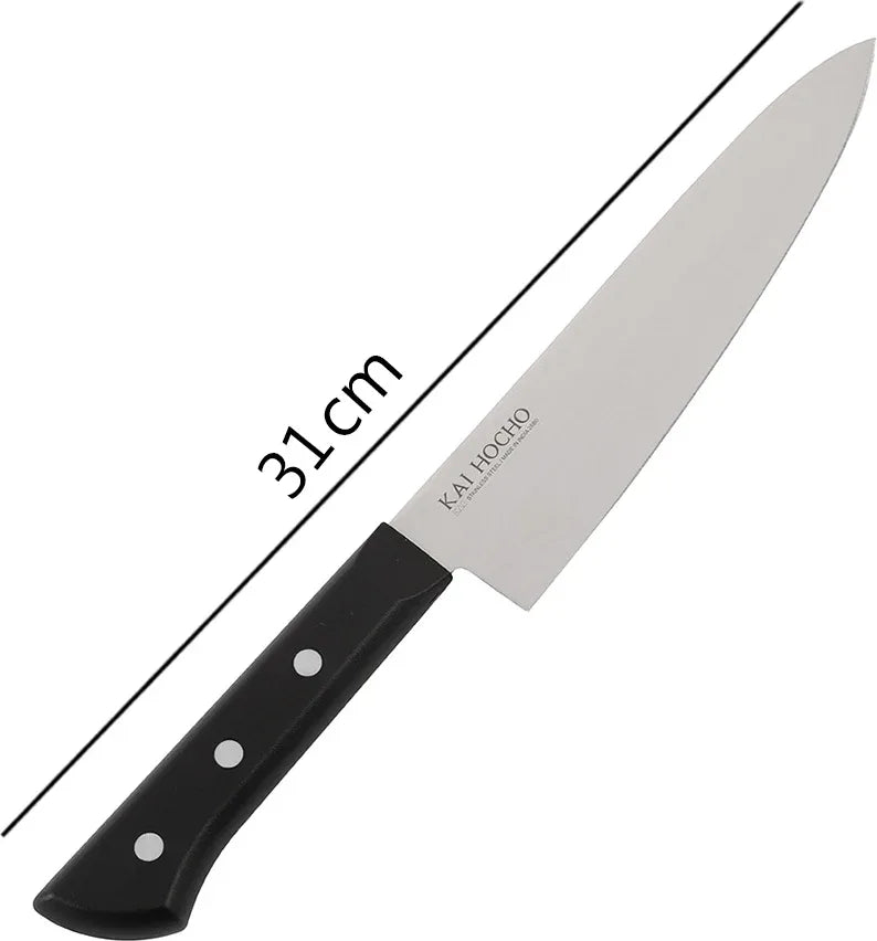 Hocho Chef Stainless steel Knife in Black Colour - HomeTown