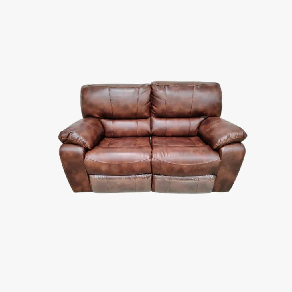 Urbano Leather Fabric 2 Seater Recliner - HomeTown