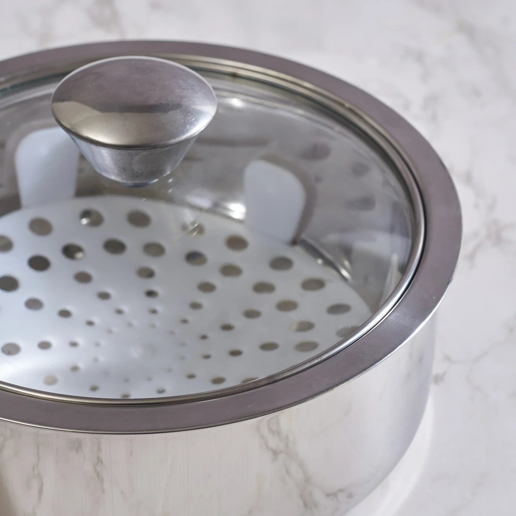 Sapphire Double Wall Insulated Stainless Steel Meal Serve Combo Set of 3 in Silver Colour - HomeTown