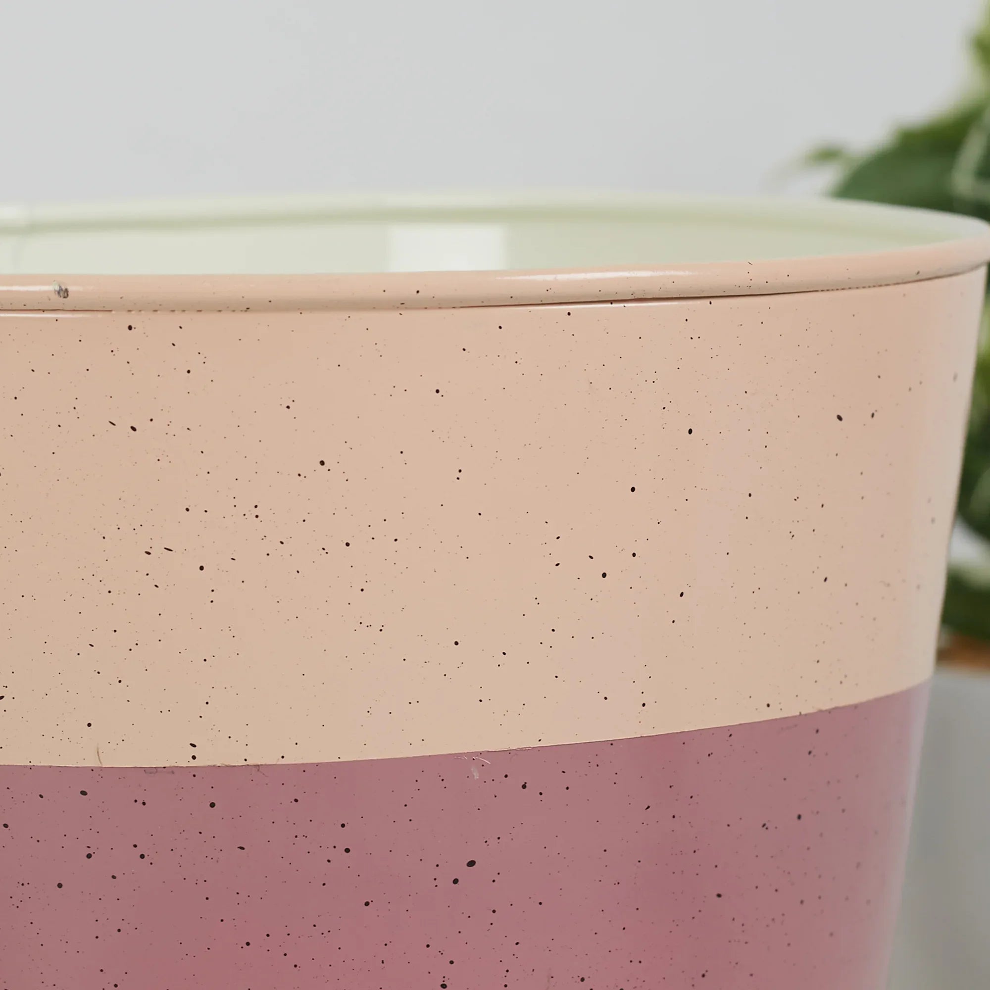 Pep Pop Metal Multi Band Planter 19Cm in Blush Colour - HomeTown