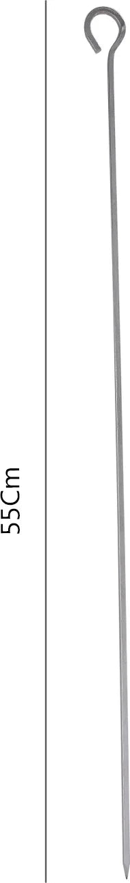 Barbeque Steel Skewers Sticks Small in Silver Colour - HomeTown