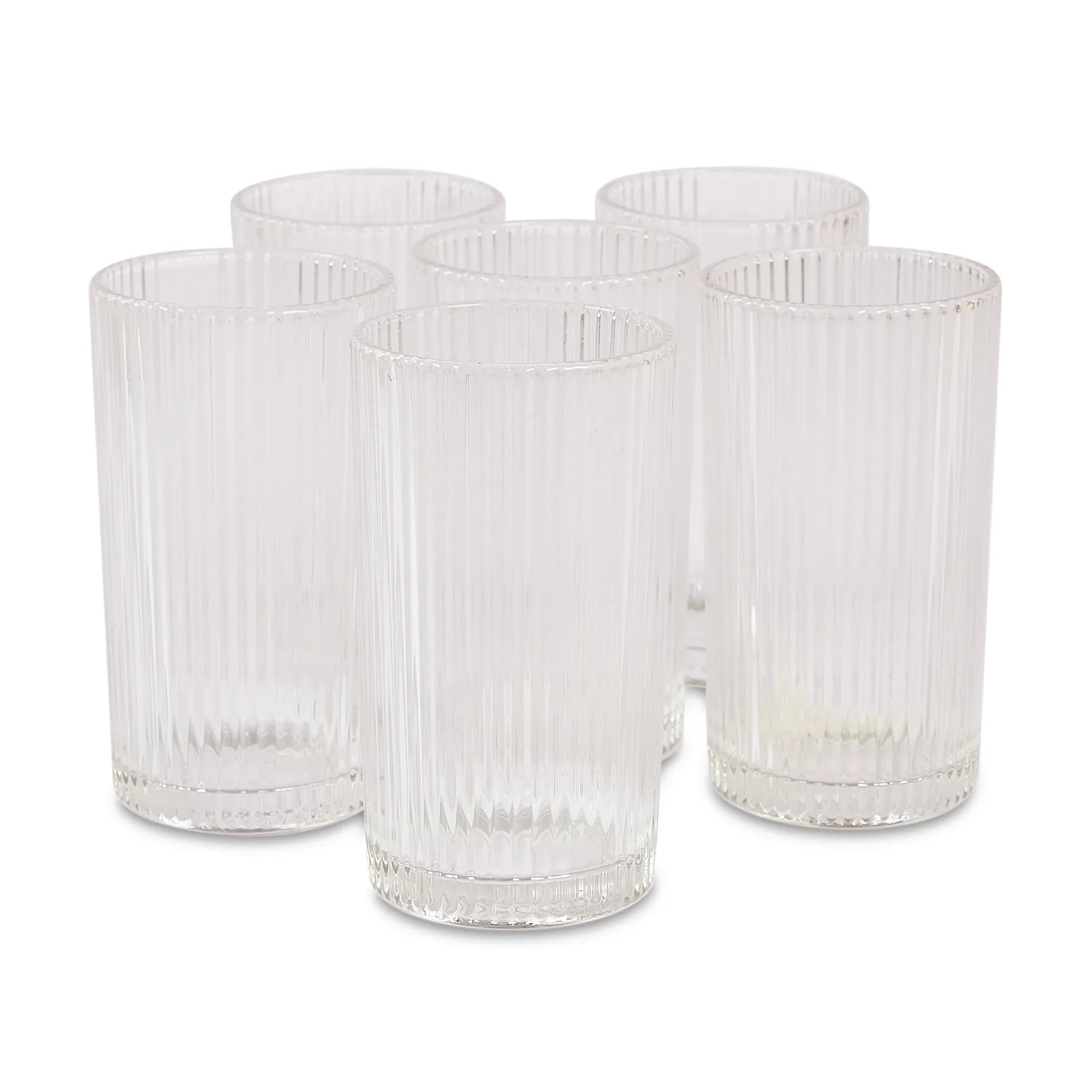 Sapphire Water Glass Set of 6 in Transparent Colour - HomeTown