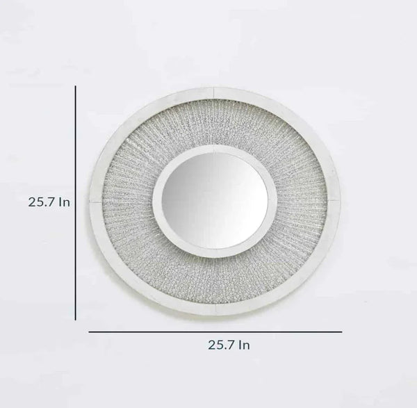 Wall Mirror Metal Zuri by Vedas dimensions