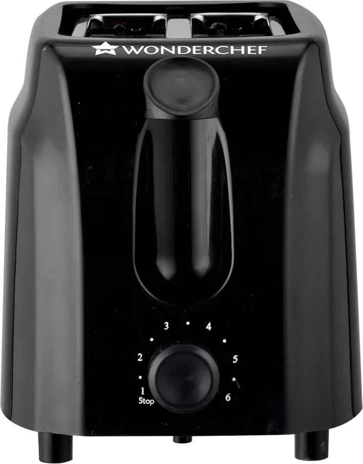 Acura Steel & Metal Slice Pop Up Toaster With 7 Browning Controls 750W in Black Colour - HomeTown