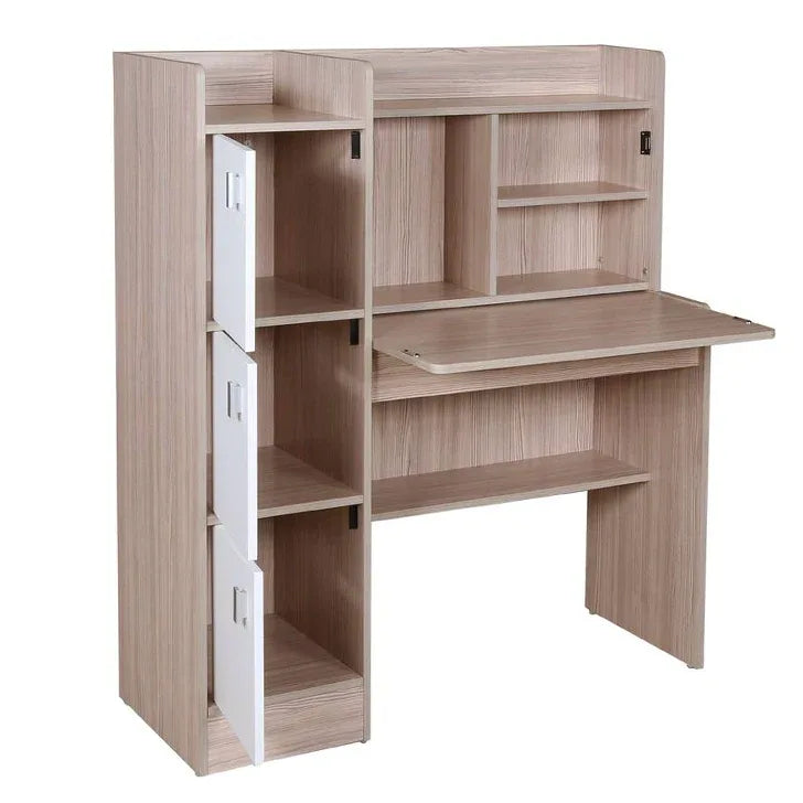 Ace Study Desk in White Colour - HomeTown