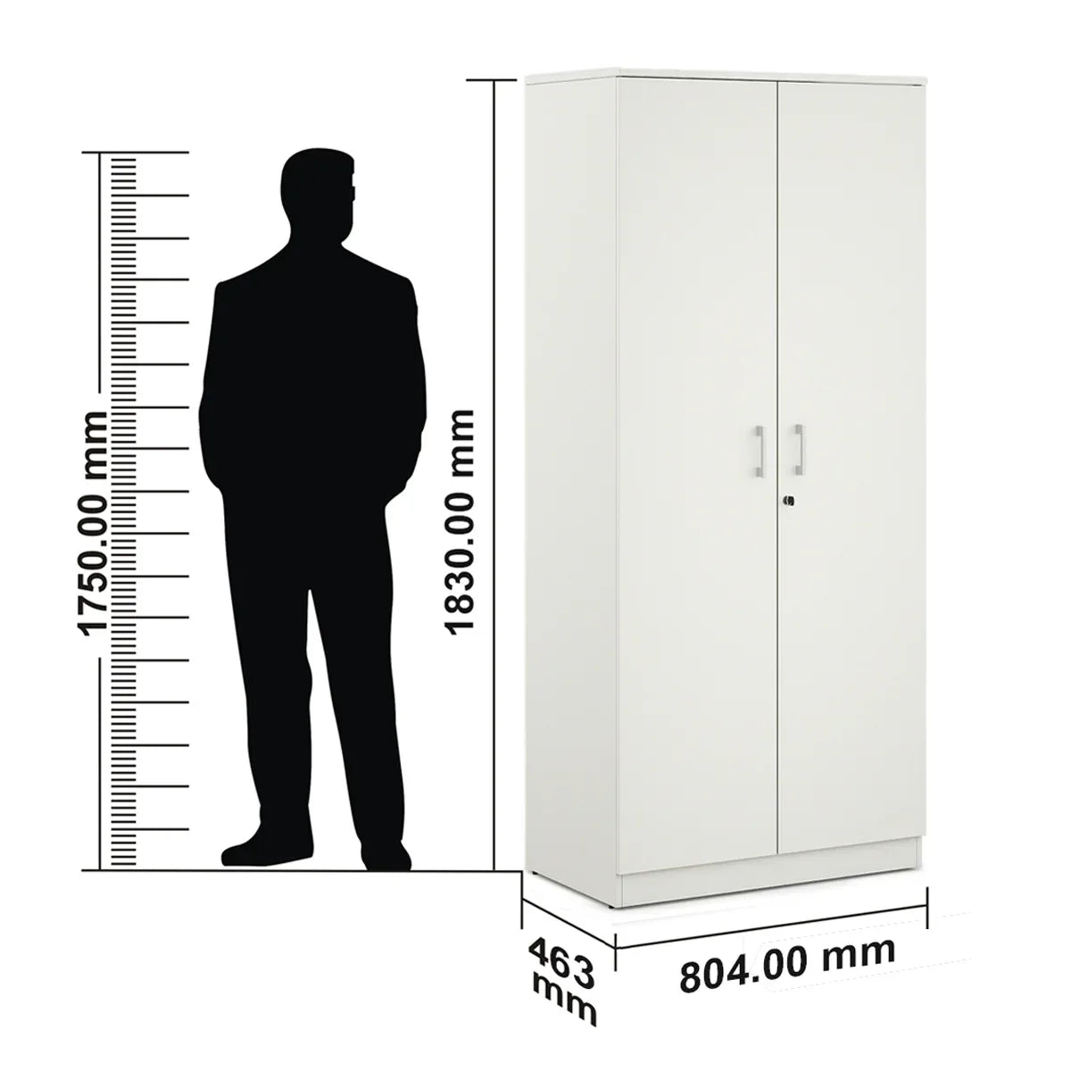 Prime Two Door Wardrobe - HomeTown