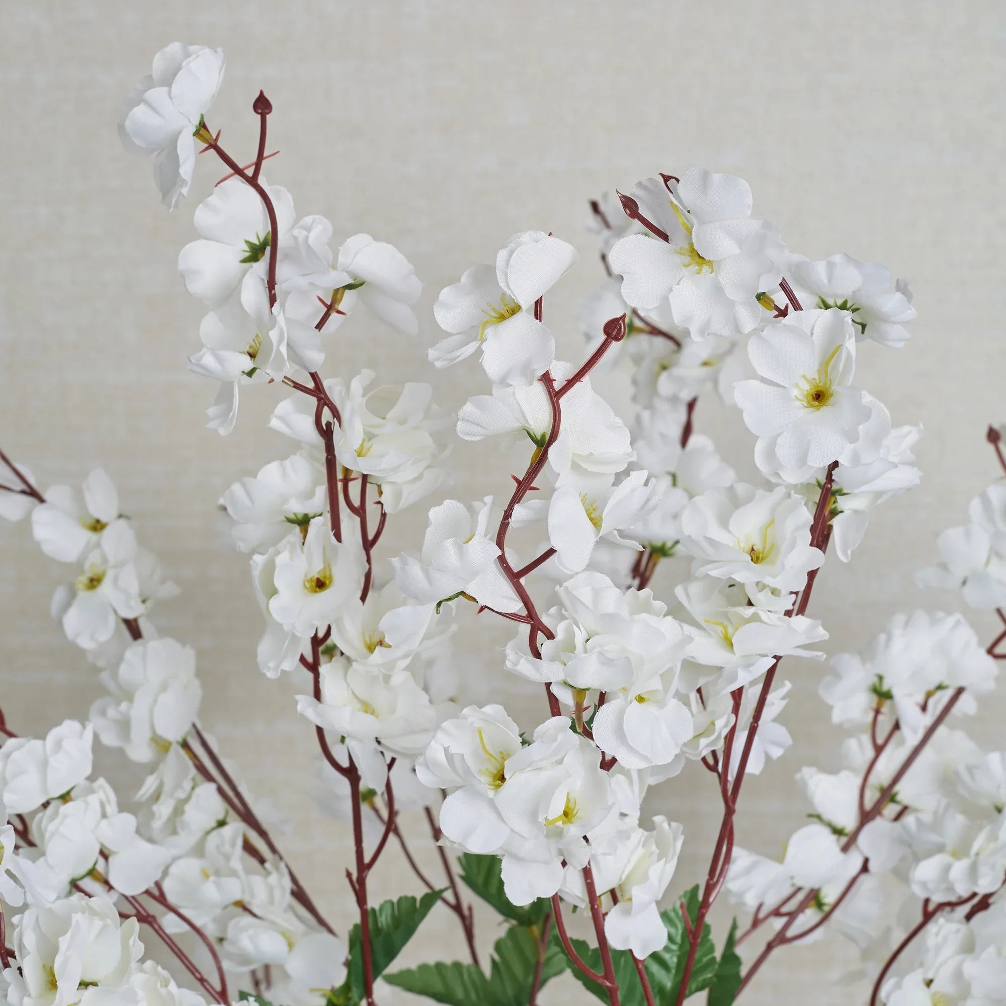 Ilana Artificial Cherry Blossom Potted Tree 120Cm in White Colour - HomeTown