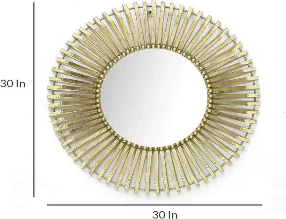 Wall Mirror Metal Levi by Vedas - HomeTown