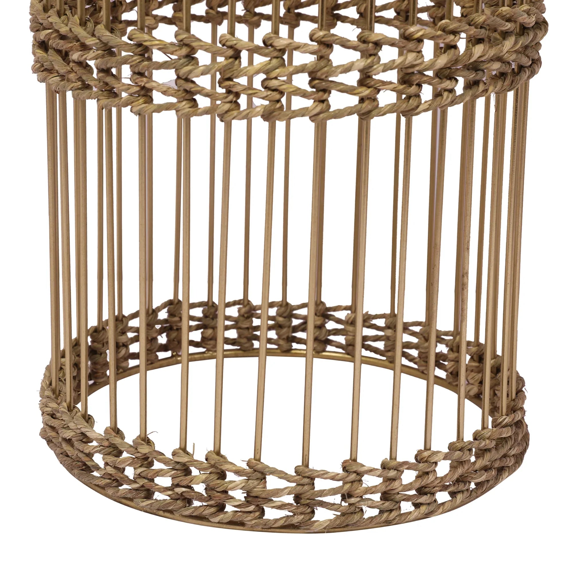Cosmos Metal Planter 82 cm in Gold Colour - HomeTown