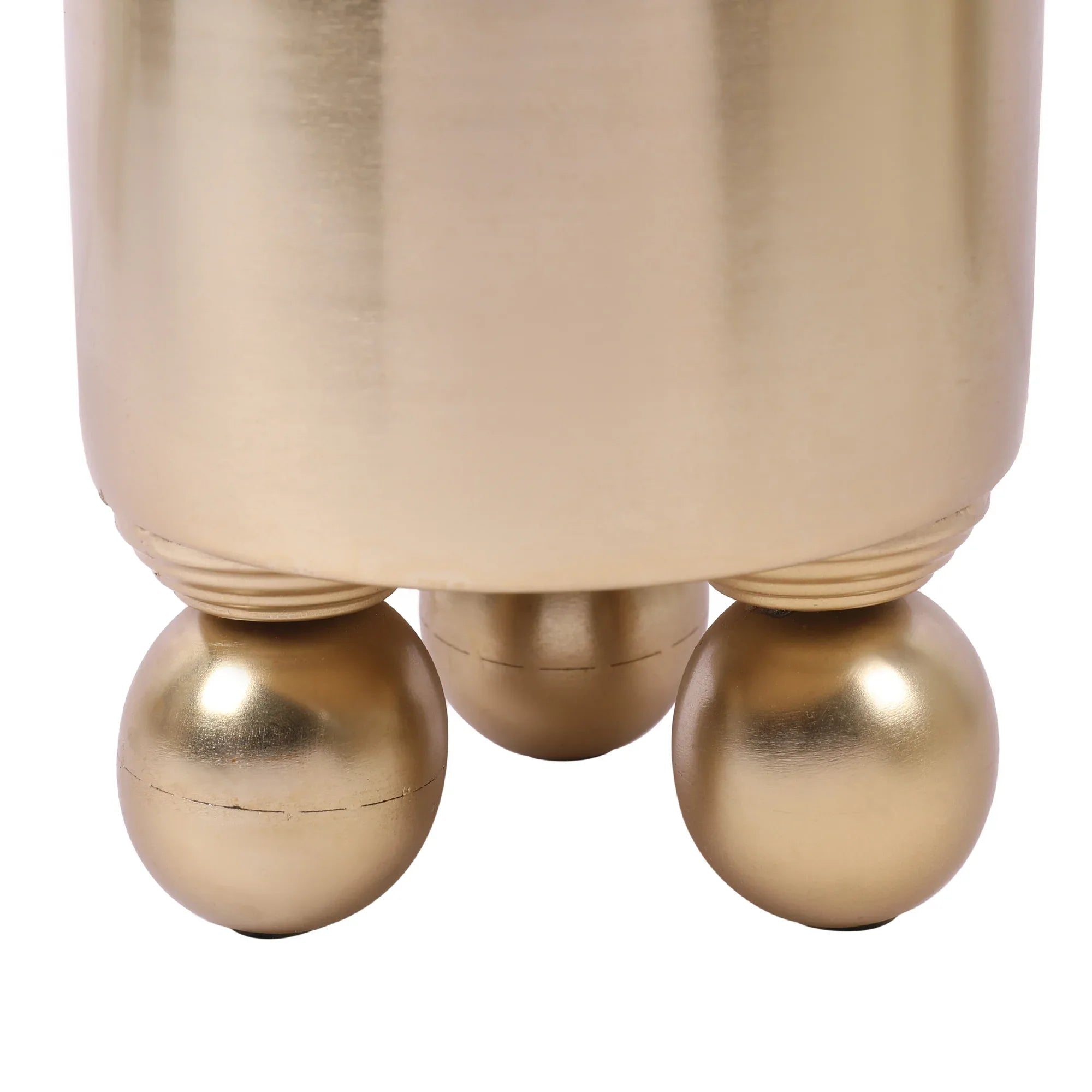 Cosmos Metal Planter 20 cm in Gold Colour - HomeTown