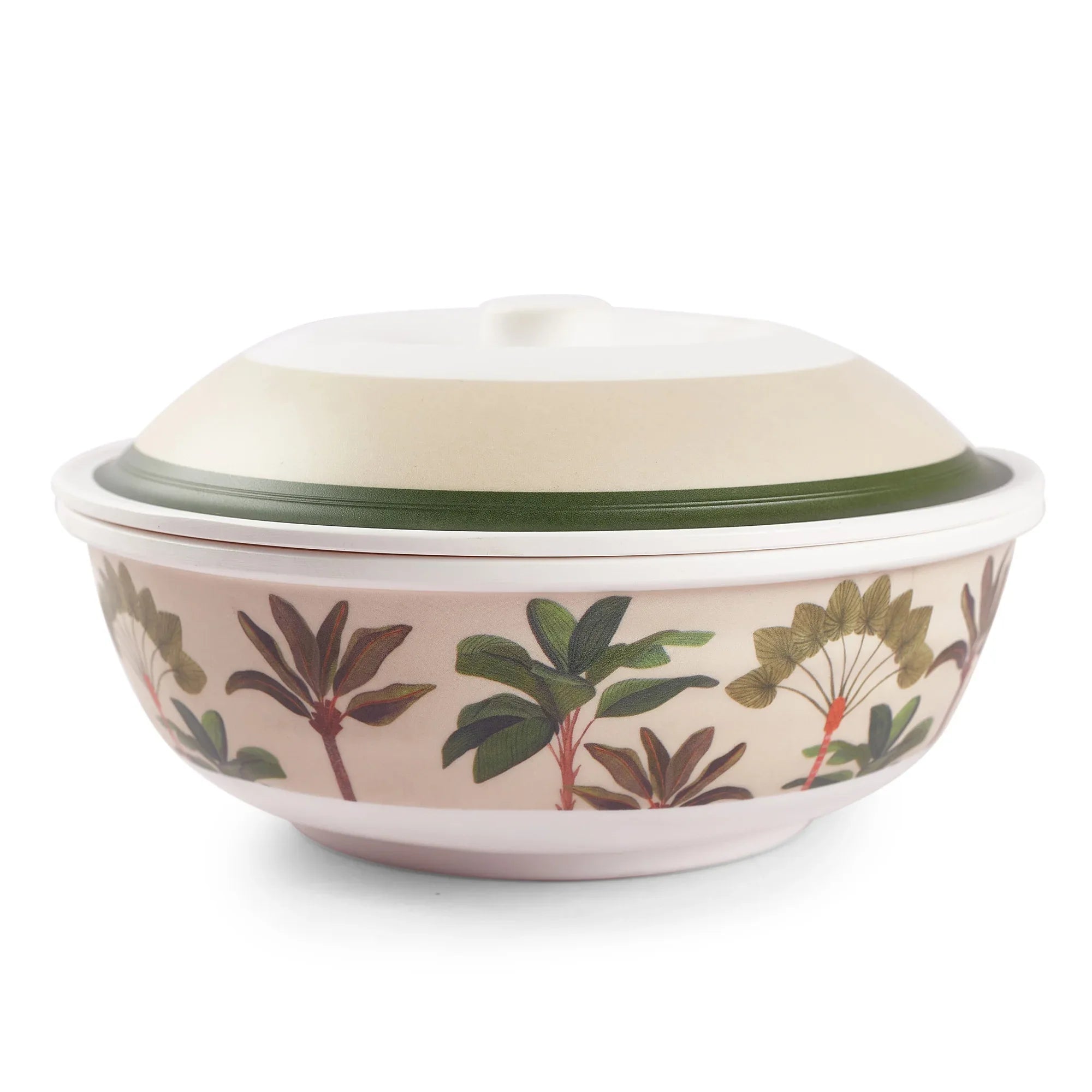 Oasis Melamine Serving Bowl with Lid in Multi Colour - HomeTown