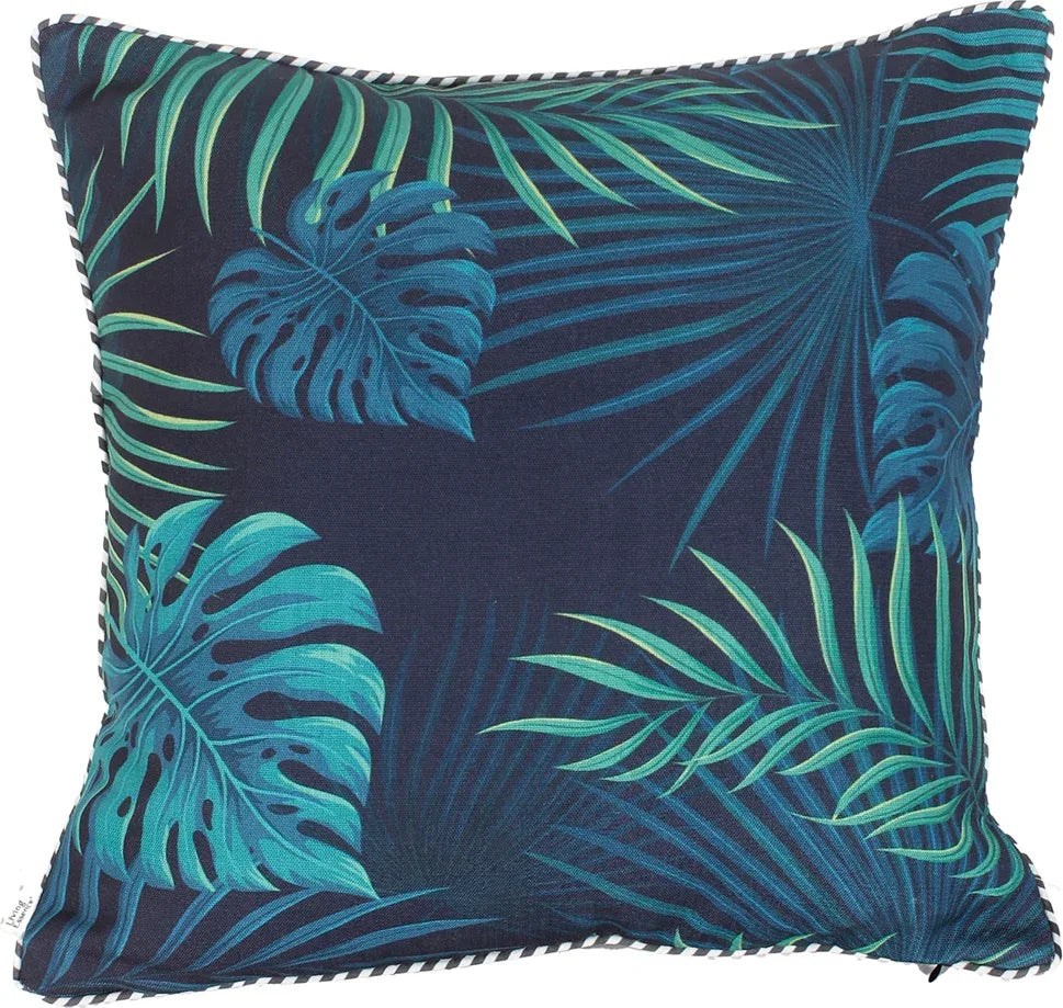 Tropical Safari Digital Cushion Cover 16X16 CM in Green Colour by Living Essence - HomeTown