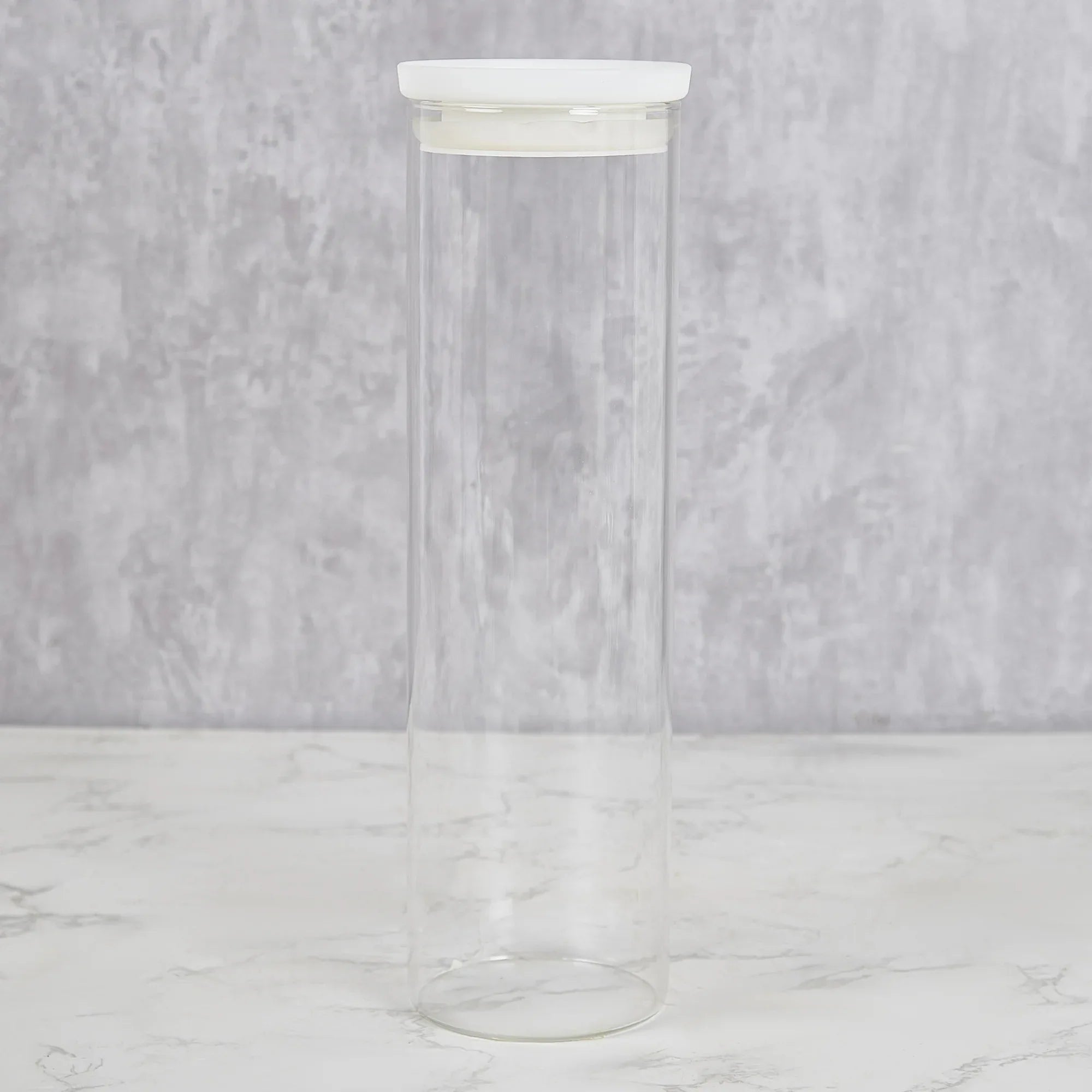 Fiesta Borosilicate Glass Pantry Storage Jar Set of 5 in Clear Colour - HomeTown